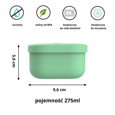 OMIE OMIESNACK pojemnik na przekąski | Green