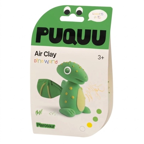 PUQUU Air Clay | Pterosaur - zestaw masy plastycznej 3+