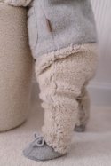 Zaffiro Buciki dziecięce Wełna premium Grey