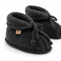 Zaffiro Buciki dziecięce Wełna premium | anthracite
