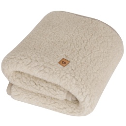 Zaffiro Koc 100% wełna - Baranek 75x100 Beige