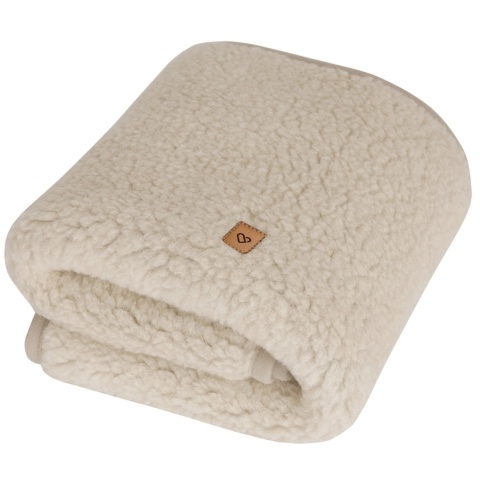 Zaffiro Koc 100% wełna - Baranek 75x100 Beige
