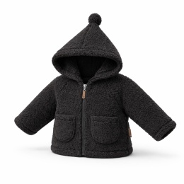 Zaffiro Kurteczka Meri 100% wełna - Baranek Anthracite NEVADA