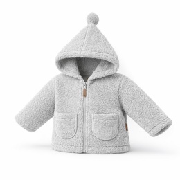 Zaffiro Kurteczka Meri 100% wełna - Baranek Grey NEVADA