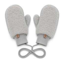 Zaffiro Rękawiczki dziecięce wełniane Sierra 1-3l | grey