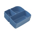 b.box Silikonowy wkład do lunchboxa z dodatkowymi przegródkami | Ocean