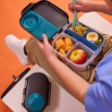 b.box Silikonowy wkład do mini lunchboxa z przegrodą na sztućce | Ocean
