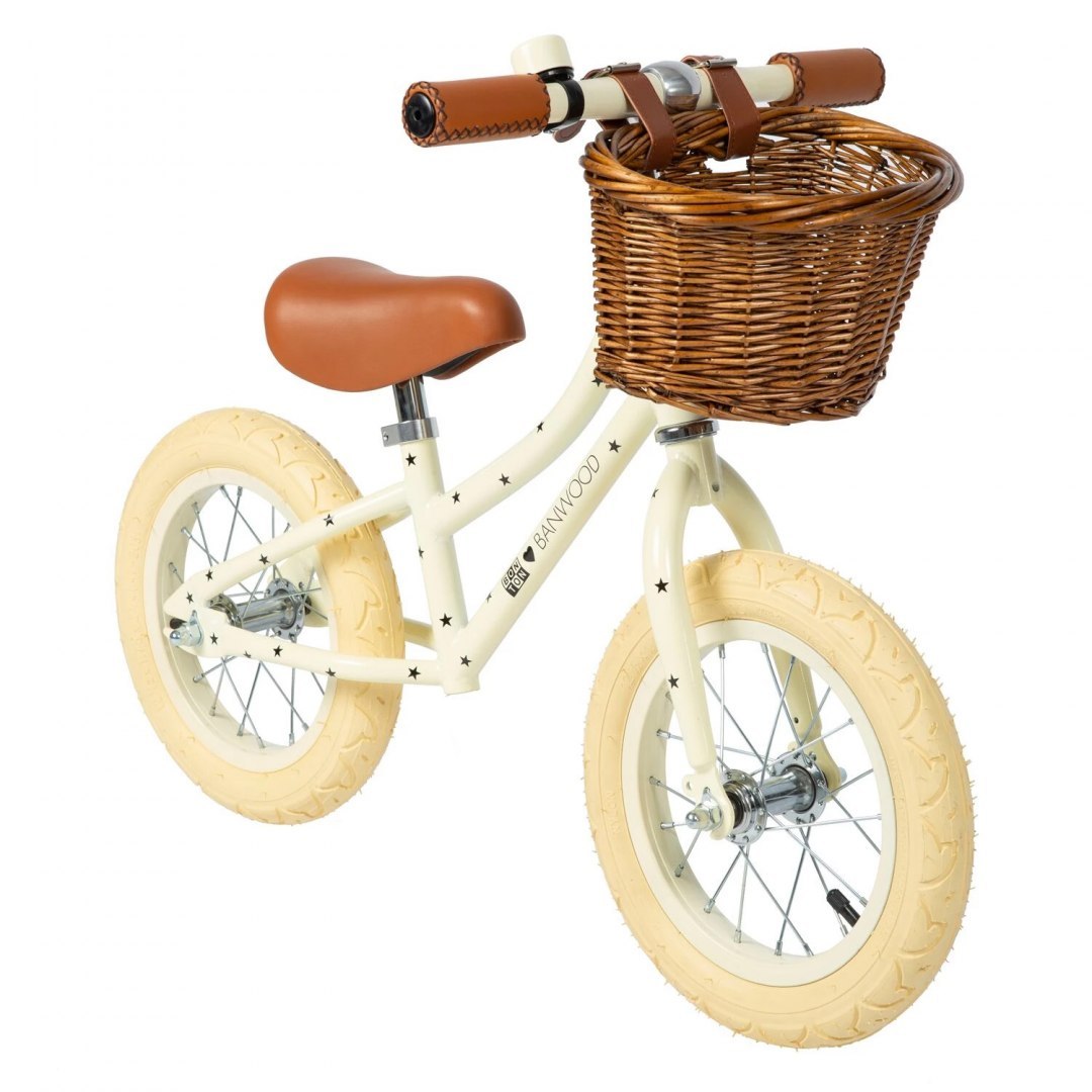 Banwood FIRST GO! rowerek biegowy bonton cream