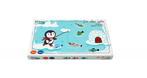 Adam Toys Gra Magnetyczna Pingwin na rybach