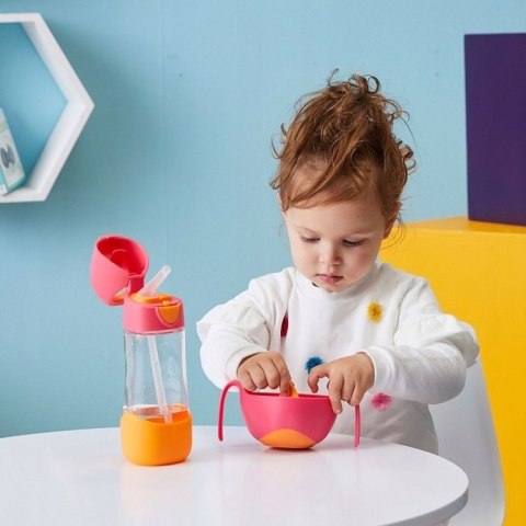 B.box Bidon Butelka tritanowa ze słomką 450 ml - Ocean Breeze