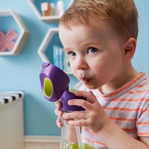 B.box Bidon Butelka tritanowa ze słomką 450 ml - Ocean Breeze