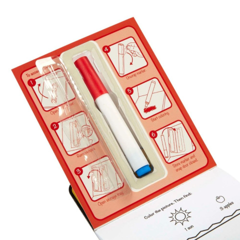 Melissa & Doug Magiczna Kolorowanka Malowanka COLORBLAST – Pojazdy