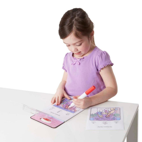 Melissa & Doug Magiczna Kolorowanka Malowanka COLORBLAST – Księżniczki