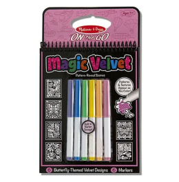 Melissa & Doug Magiczna Kolorowanka Velvet - motylki