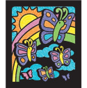 Melissa & Doug Magiczna Kolorowanka Velvet - motylki
