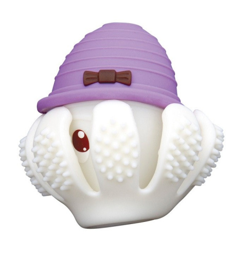 Mombella Gryzak Zabawka Ośmiornica Lilac
