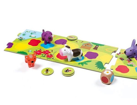 Djeco Gra planszowa dla najmłodszych ZWIERZĘTA