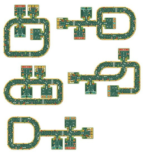 Djeco Puzzle kartonowe DROGI DJ07162