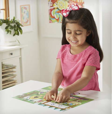 Melissa & Doug Naklejki wielokrotnego użytku - zabawa w dom
