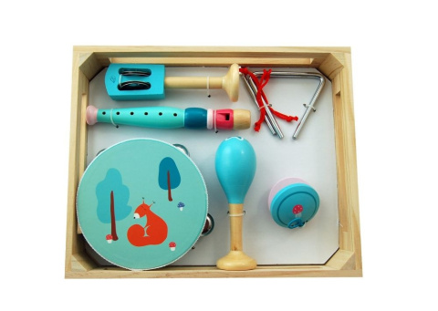 Adam Toys Zestaw musyczny Z WIEWIÓRKĄ 7 elementów