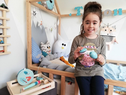 Adam Toys Zestaw musyczny Z WIEWIÓRKĄ 7 elementów