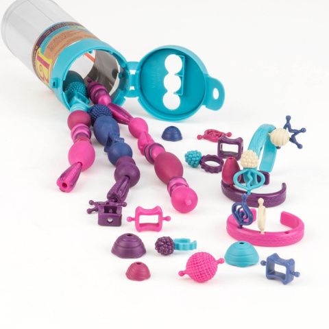 B.toys Zestaw do tworzenia biżuterii 50 el turkusowy B.eauty Pops