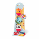 Land of B. Squish & Splash – zestaw trzech rozkręcanych sikawek - piesek kotek panda B.toys