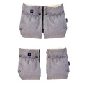 ZAFFIRO dwuczęściowe mufki 2w1 do wózka z wełną - melange light grey
